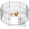 8 Panneaux Parc Enclos Pliant Pour Chiens Chiots 61cm 52*61 8pcs
