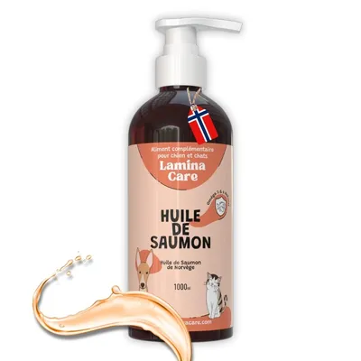 Lamina Care - Huile de Saumon Enrichie en Oméga 3 et 6, EPA et DHA
