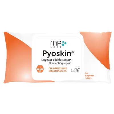 MP LABO - Pyoskin Wipes - Lingettes désinfectantes