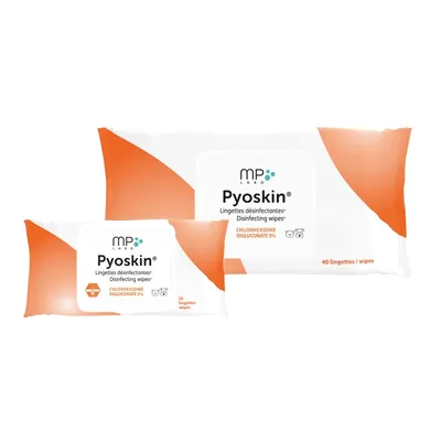 MP LABO - Pyoskin Wipes - Lingettes désinfectantes - MP Labo