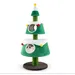 GIANTEX Arbre à Chat en Forme de Sapin de Noël avec 2 Grottes