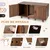 GIANTEX 3 en 1 Maison de Toilette pour Chat,2 Porte avec Pieds Amovibles GIANTEX 3 en 1 Maison de Toilette pour Chat,2 Porte avec Pieds Amovibles