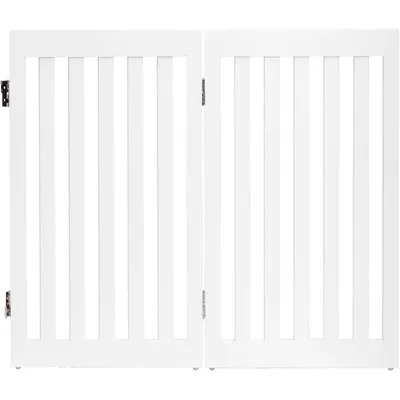 GIANTEX Barrière de Sécurité Pliable, Grille de Sécurité pour Animaux GIANTEX Barrière de Sécurité Pliable, Grille de Sécurité pour Animaux