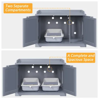 Yaheetech Cache Litière