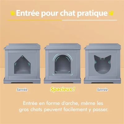 Yaheetech Cache Litière