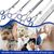 MCBOSON Ciseaux professionnels 6 en 1