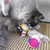 MCBOSON Balle colorée en sisal pour chat 2PCS
