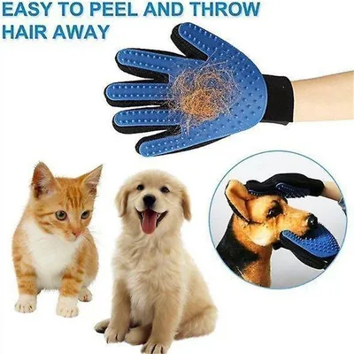 MCBOSON Gant de brosse Chien Chat Main droite MCBOSON Gant de brosse Chien Chat Main droite