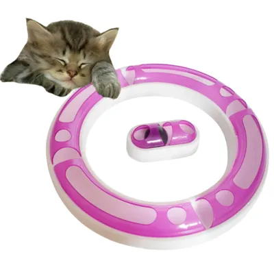 MCBOSON Circuit de jeu Super Roller pour chat