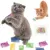 MCBOSON Lot de 12 ressorts en spirale colorés pour chat