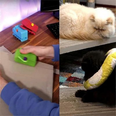 MCBOSON  Coupe-carton pour grattoirs pour chats