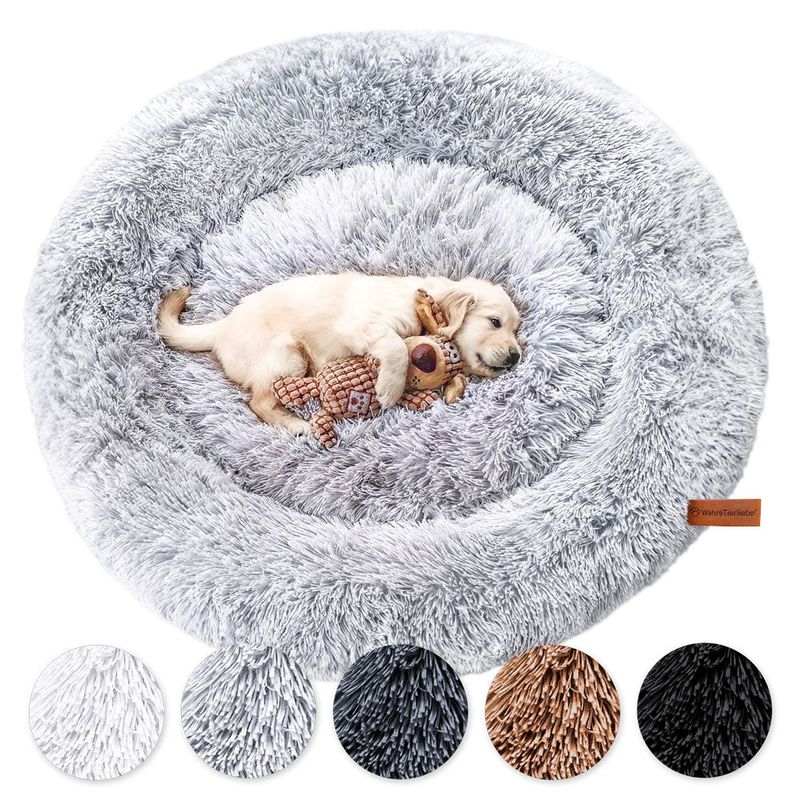 Panier Chien Fluffy Plus - Gris