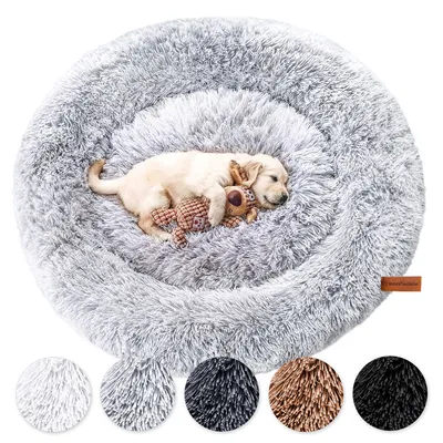 Panier Chien Fluffy Plus - Gris