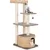 GIANTEX Arbre à Chat en Tige de Massette avec Griffoirs, Perchoir et Condo GIANTEX Arbre à Chat en Tige de Massette avec Griffoirs, Perchoir et Condo