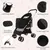 GIANTEX 3-in-1-Hundeklappe Mit Autositz Und Verstellbarem Sonnendach GIANTEX 3-in-1-Hundeklappe Mit Autositz Und Verstellbarem Sonnendach