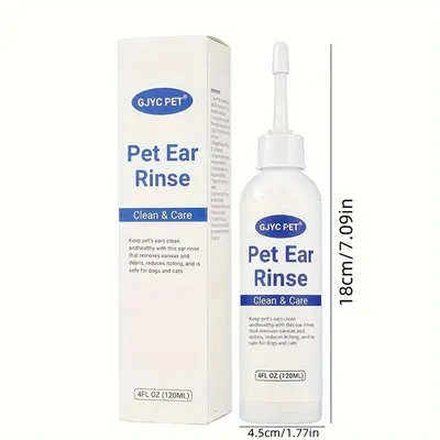 MCBOSON Solution de nettoyage pour oreilles de chat et de chien MCBOSON Solution de nettoyage pour oreilles de chat et de chien