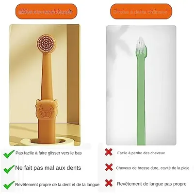 MCBOSON  Kit de brosse à dents  (2 pièces)