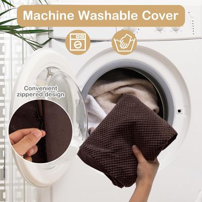GIANTEX Escalier pour Animaux 4 Marches avec Brosse et Fond Antidérapant