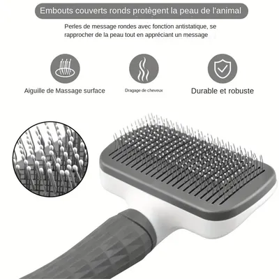 MCBOSON  Brosse de toilettage pour chien et chat