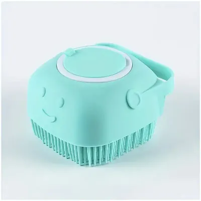 MCBOSON Brosse de bain et de massage en silicone pour chiens MCBOSON Brosse de bain et de massage en silicone pour chiens