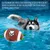 MCBOSON Robuster Hunde-Football aus Gummi