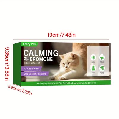 MCBOSON Kit diffuseur calmant pour chat