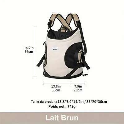 MCBOSON Sac à dos ergonomique pour chien et chat