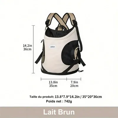 MCBOSON Sac à dos ergonomique pour chien et chat MCBOSON Sac à dos ergonomique pour chien et chat