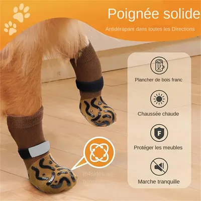 MCBOSON Chaussettes de protection pour chien