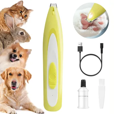 CoolPetGear Tondeuse pour Chien Rasoir pour Chiens Chat Faible Bruit