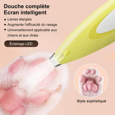 CoolPetGear Tondeuse pour Chien Rasoir pour Chiens Chat Faible Bruit