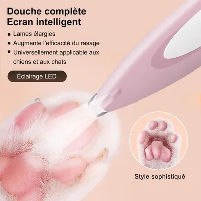 CoolPetGear Tondeuse pour Chien Rasoir pour Chiens Chat Faible Bruit