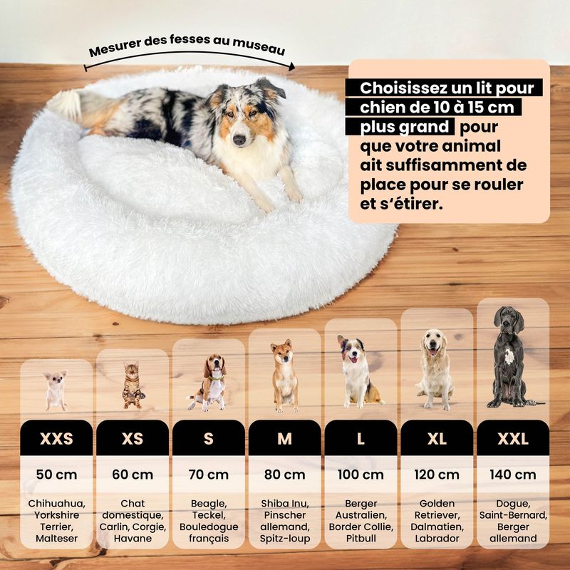 Panier Chien Fluffy Plus