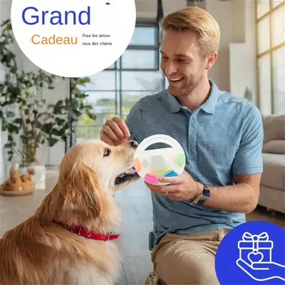 MCBOSON Jouet Ball en TPR pour chien