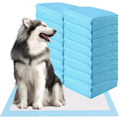 GIANTEX Lot de 150 Tapis Éducateurs pour Chien, Tapis Hygiénique Absorbant GIANTEX Lot de 150 Tapis Éducateurs pour Chien, Tapis Hygiénique Absorbant