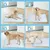GIANTEX Lot de 150 Tapis Éducateurs pour Chien, Tapis Hygiénique Absorbant