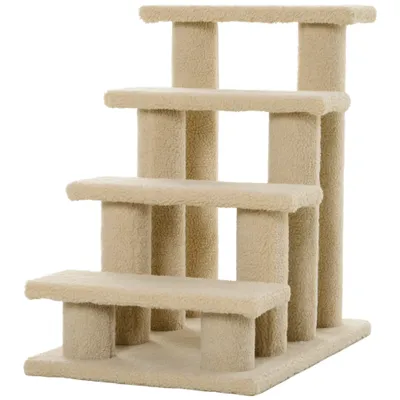 PawHut - escalier chat 4 marches