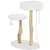 PawHut - arbre à chat style bohème chic H.85 cm - effet laine bouclée PawHut - arbre à chat style bohème chic H.85 cm - effet laine bouclée