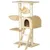 PawHut - arbre à chat multi-équipement H.98 cm - beige PawHut - arbre à chat multi-équipement H.98 cm - beige
