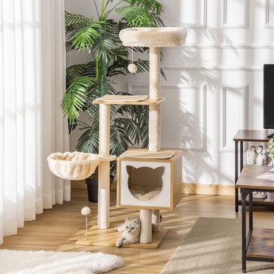PawHut - arbre à chat multi-équipement