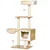 PawHut - arbre à chat multi-équipement H.126 cm - beige