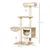 PawHut - arbre à chat multi-équipement H.126 cm - beige