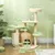 PawHut - arbre à chat style cosy chic H.112 cm - beige