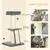 PawHut - arbre à chat multi-équipement H.92 cm - gris