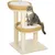 PawHut - arbre à chat style bohème aspect rotin tressé H.75 cm - beige PawHut - arbre à chat style bohème aspect rotin tressé H.75 cm - beige