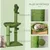 PawHut - arbre à chat design cactus H.60 cm - vert