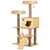 PawHut - arbre à chat multi-équipement H.130 cm - beige