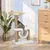PawHut - arbre à chat style cosy chic fleur H.65 cm - blanc naturel