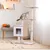 PawHut - arbre à chat multi-équipement H.120 cm - hêtre clair