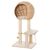 PawHut - arbre à chat multi-équipement H.100 cm - beige